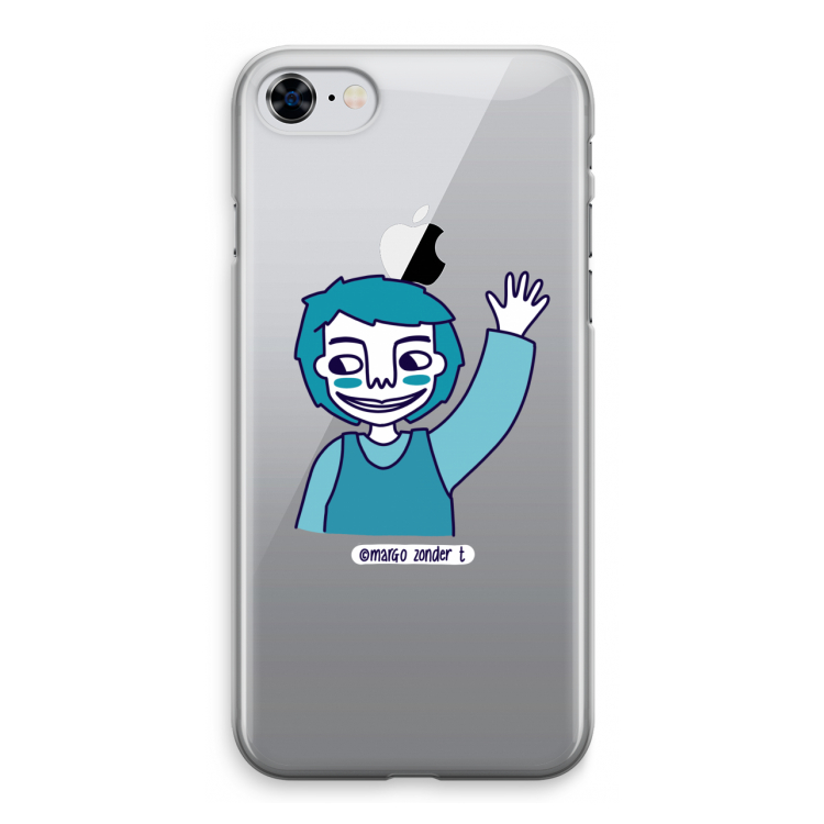 Zwaai: iPhone 8 Transparant Hoesje