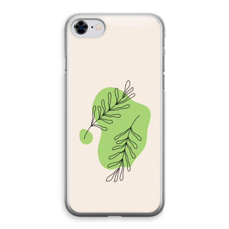 Beleaf in you: iPhone 8 Transparant Hoesje
