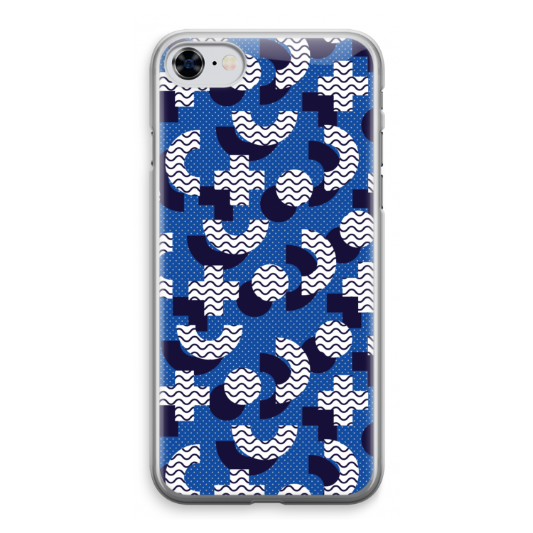 8-bit N°5: iPhone 8 Transparant Hoesje