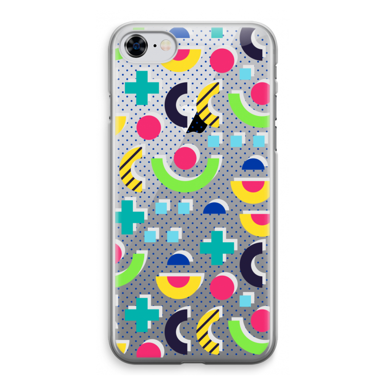 8-bit N°1: iPhone 8 Transparant Hoesje
