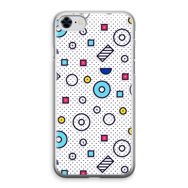 8-bit N°9: iPhone 8 Transparant Hoesje