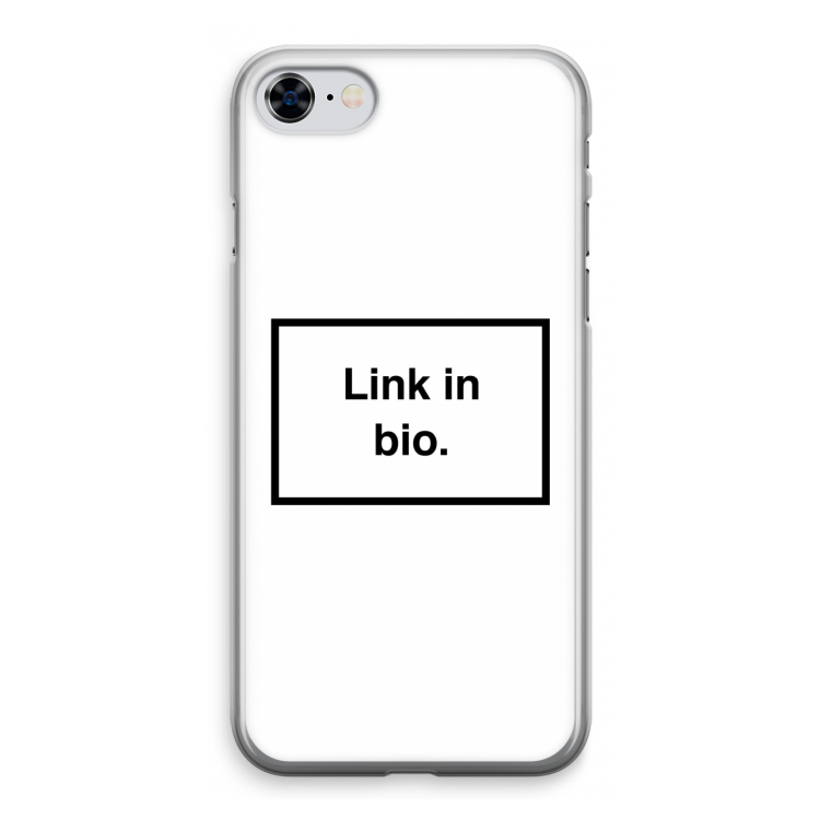 Link in bio: iPhone 8 Transparant Hoesje