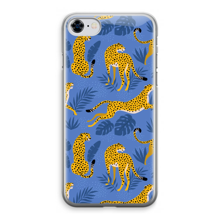 Luipaard: iPhone 8 Transparant Hoesje