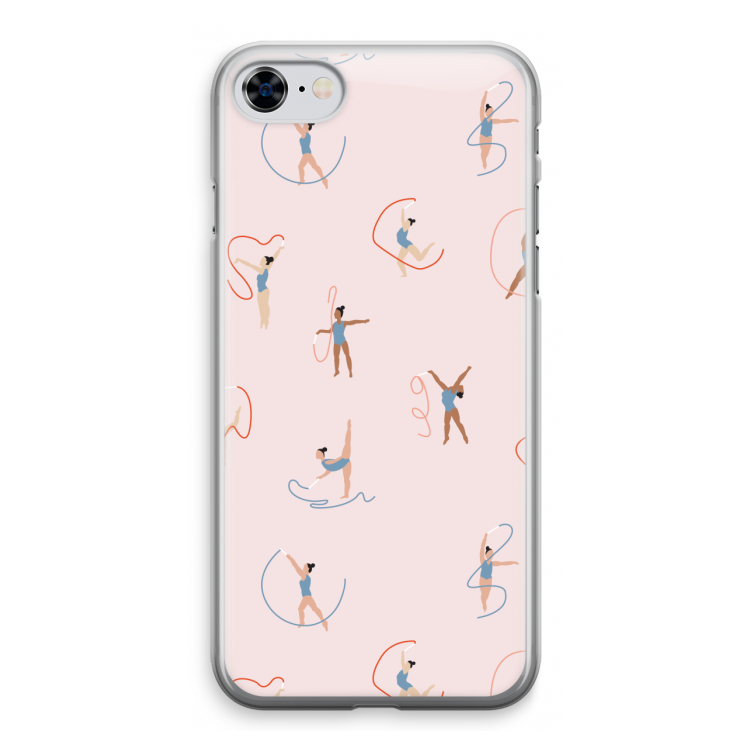 Dancing #3: iPhone 8 Transparant Hoesje