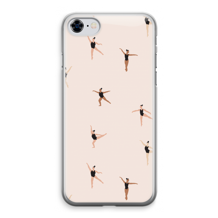 Dancing #1: iPhone 8 Transparant Hoesje