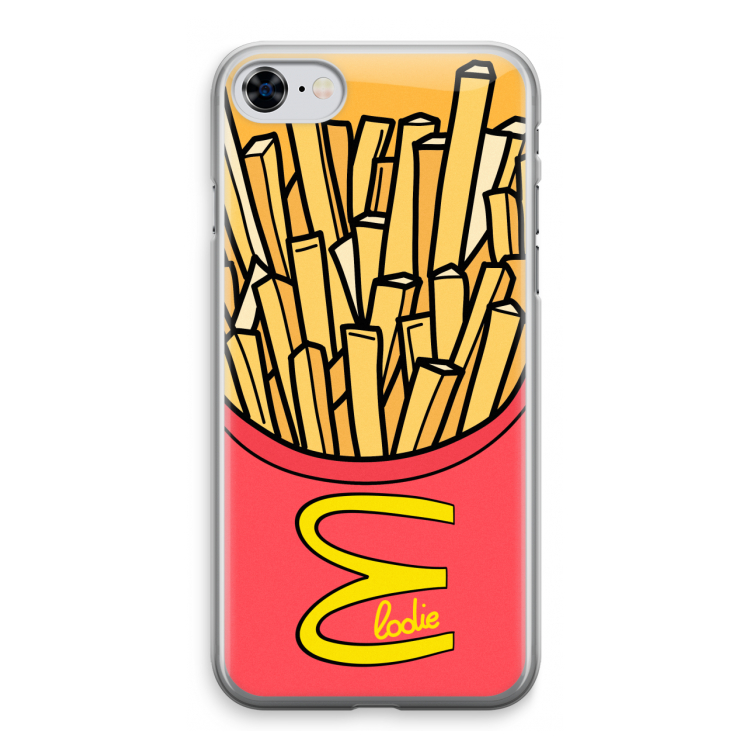 McElodie: iPhone 8 Transparant Hoesje