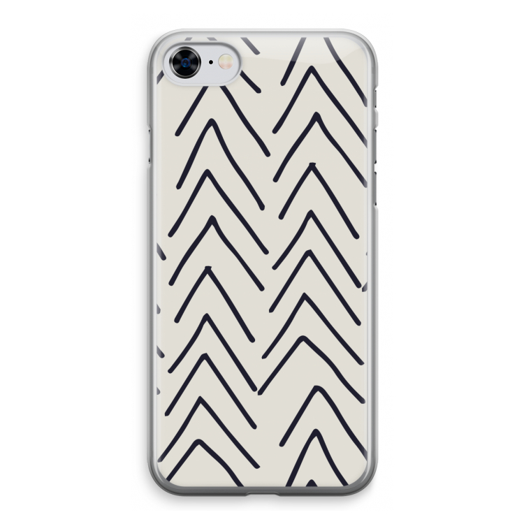 Marrakech Arrows: iPhone 8 Transparant Hoesje