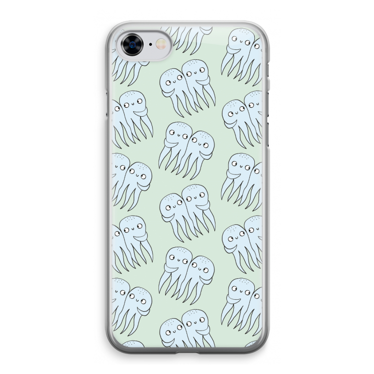 Octopussen: iPhone 8 Transparant Hoesje