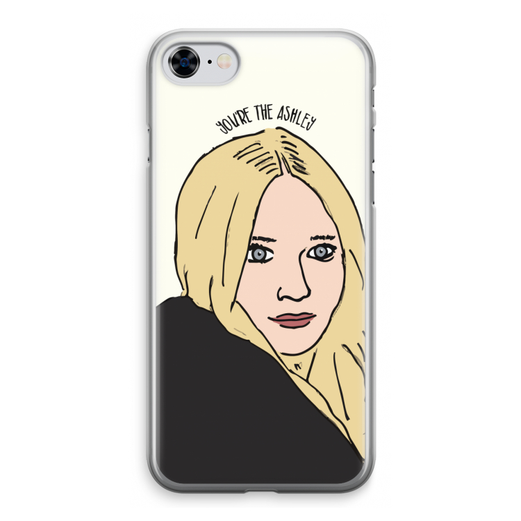 Ashley: iPhone 8 Transparant Hoesje