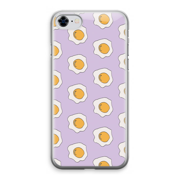 Bacon to my eggs #1: iPhone 8 Transparant Hoesje