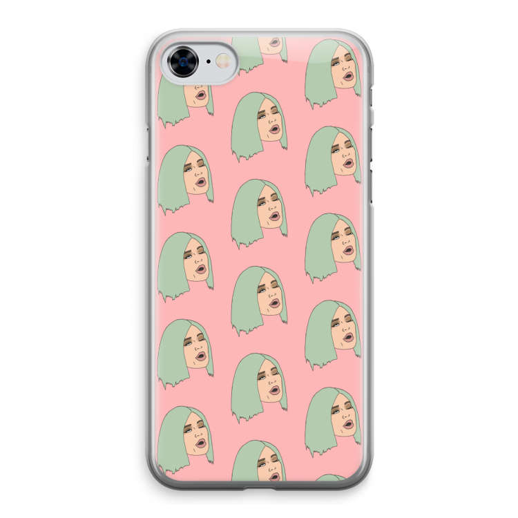 King Kylie: iPhone 8 Transparant Hoesje