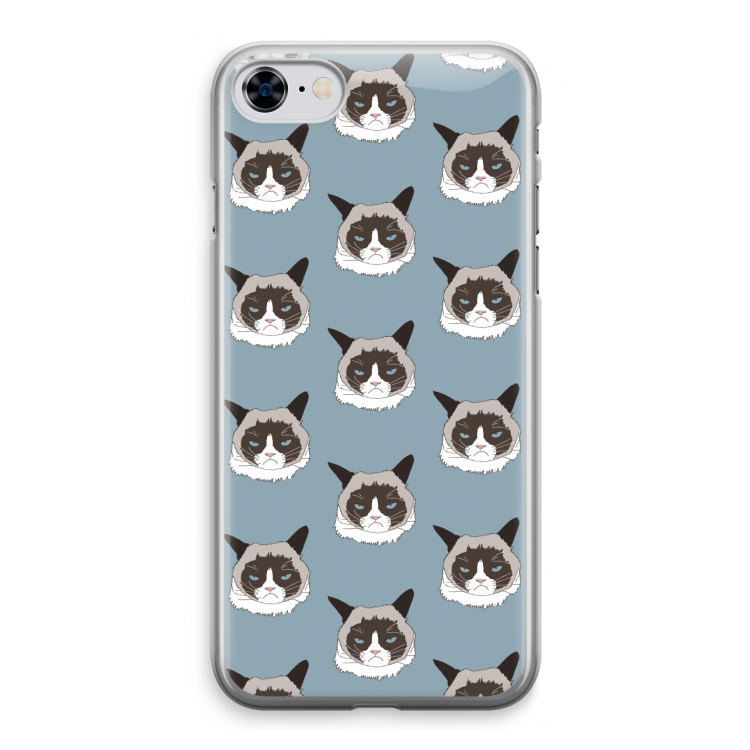 It's a Purrr Case: iPhone 8 Transparant Hoesje