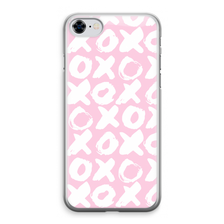 XOXO: iPhone 8 Transparant Hoesje