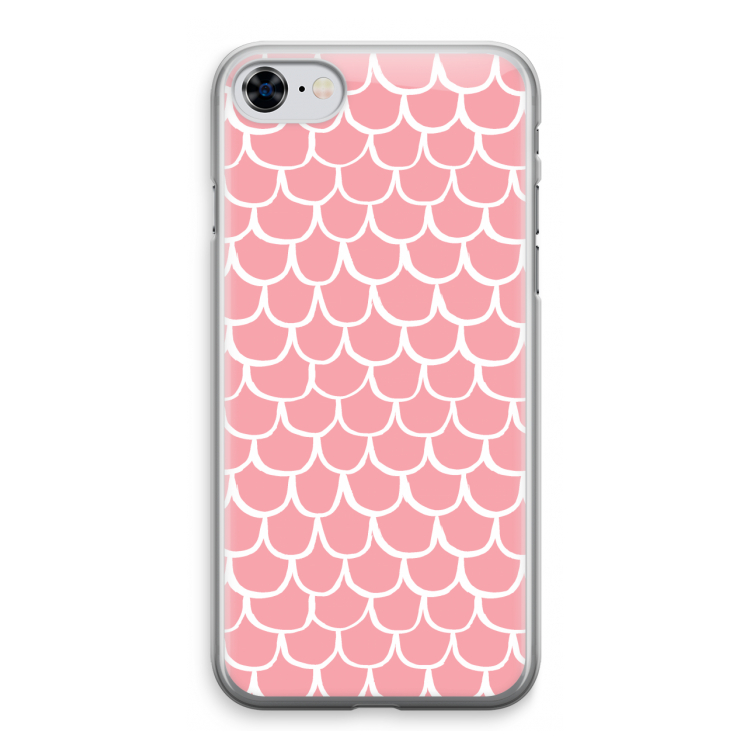 Dakpannetjes: iPhone 8 Transparant Hoesje