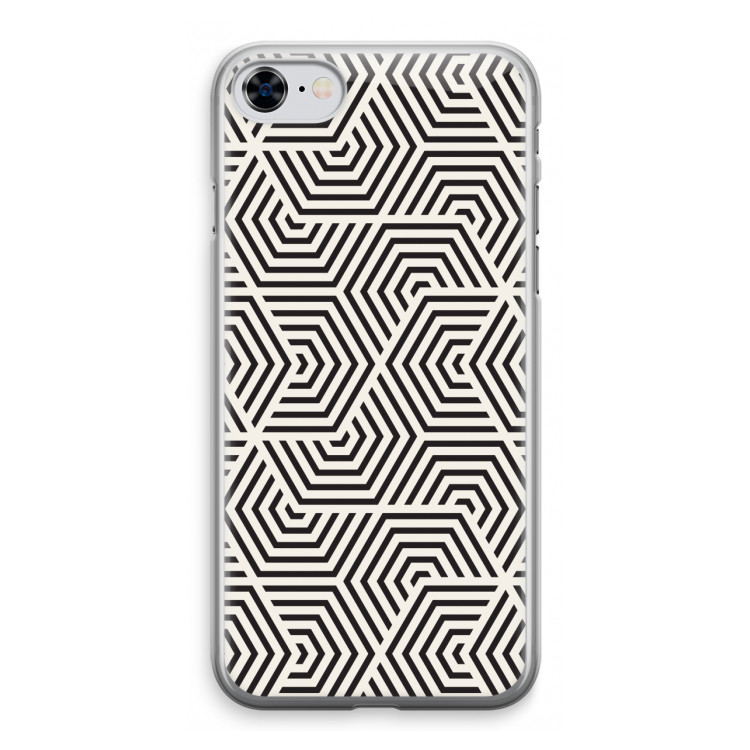 Magic pattern: iPhone 8 Transparant Hoesje