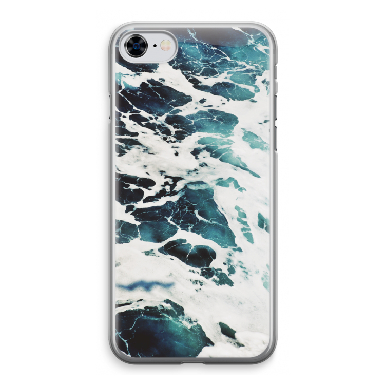 Golven: iPhone 8 Transparant Hoesje