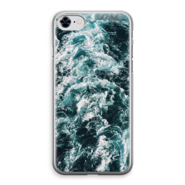Zee golf: iPhone 8 Transparant Hoesje