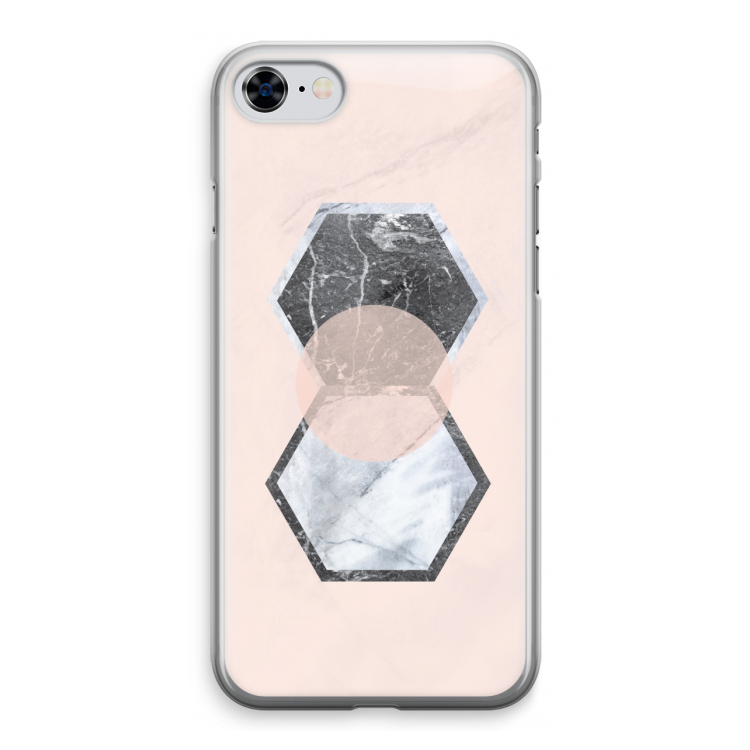 Creatieve toets: iPhone 8 Transparant Hoesje