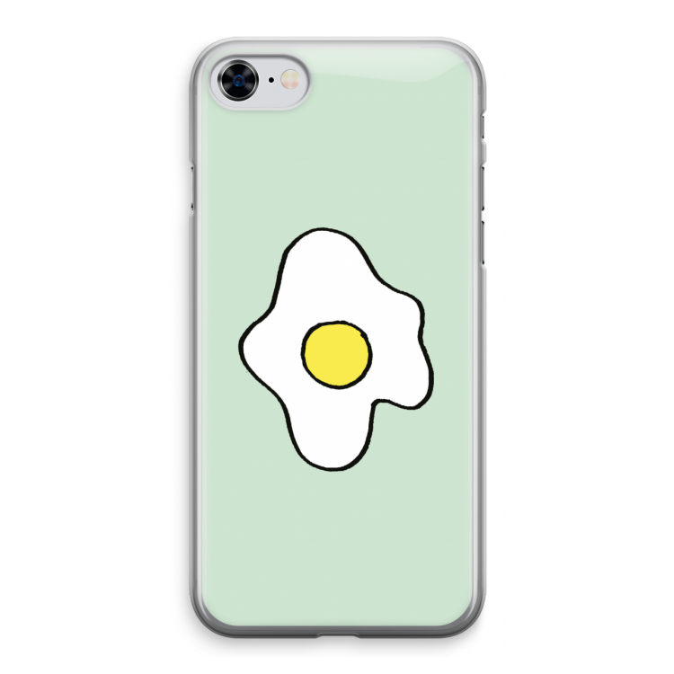 Spiegelei: iPhone 8 Transparant Hoesje