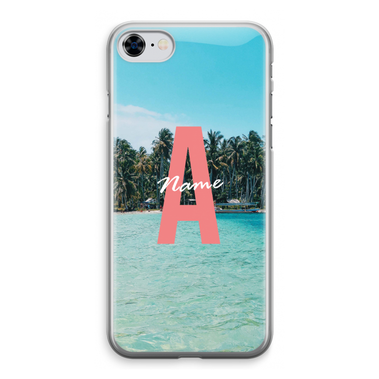 Pacific Dream: iPhone 8 Transparant Hoesje