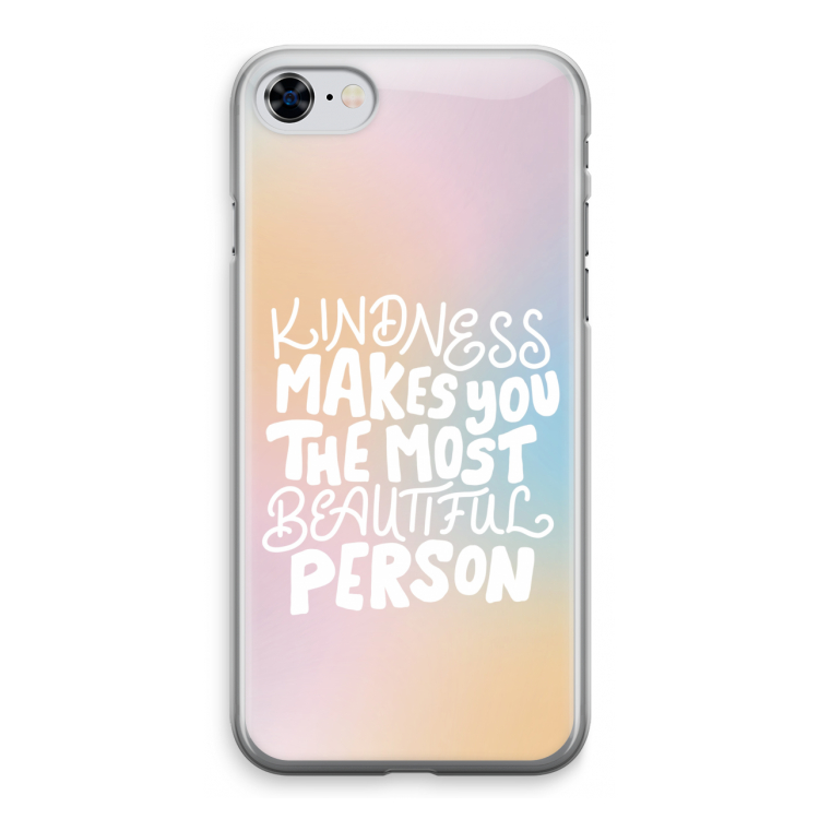The prettiest: iPhone 8 Transparant Hoesje