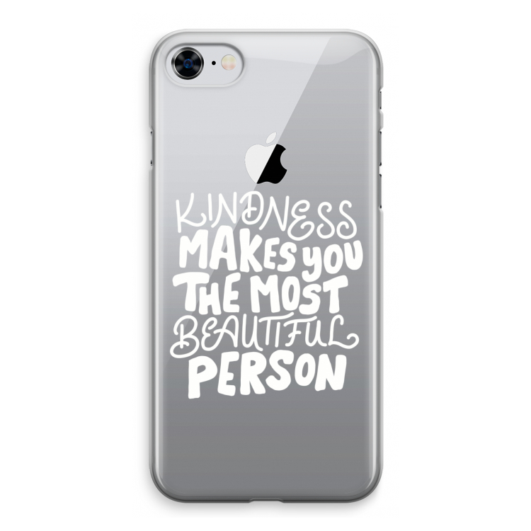 The prettiest: iPhone 8 Transparant Hoesje
