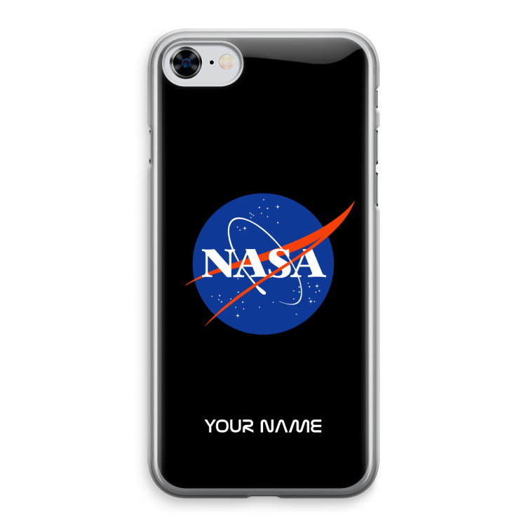 NASA: iPhone 8 Transparant Hoesje