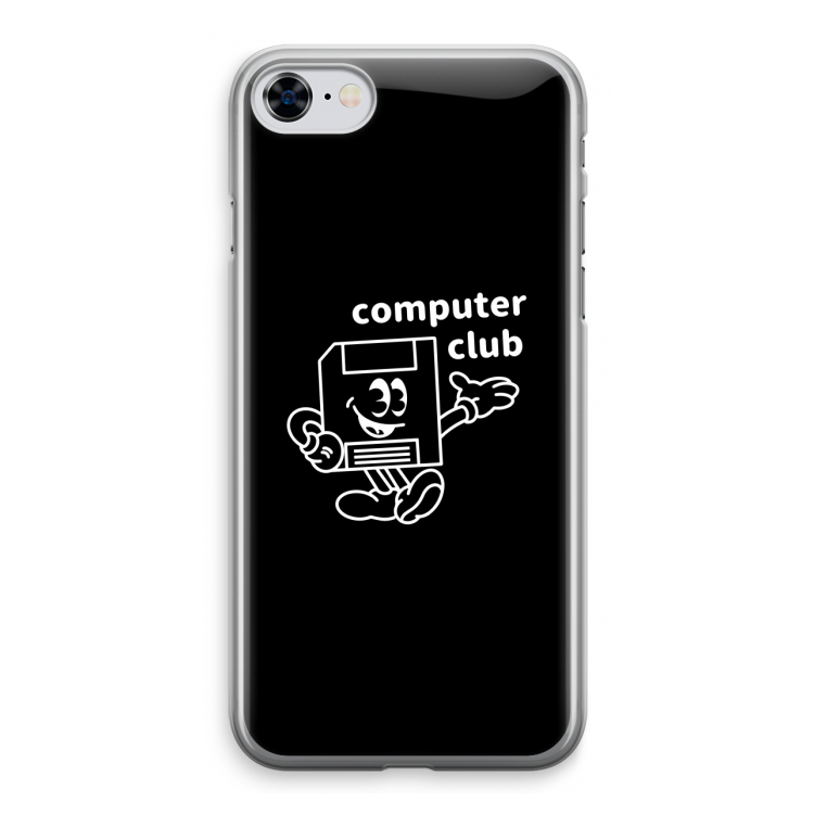 Floppyhead: iPhone 8 Transparant Hoesje