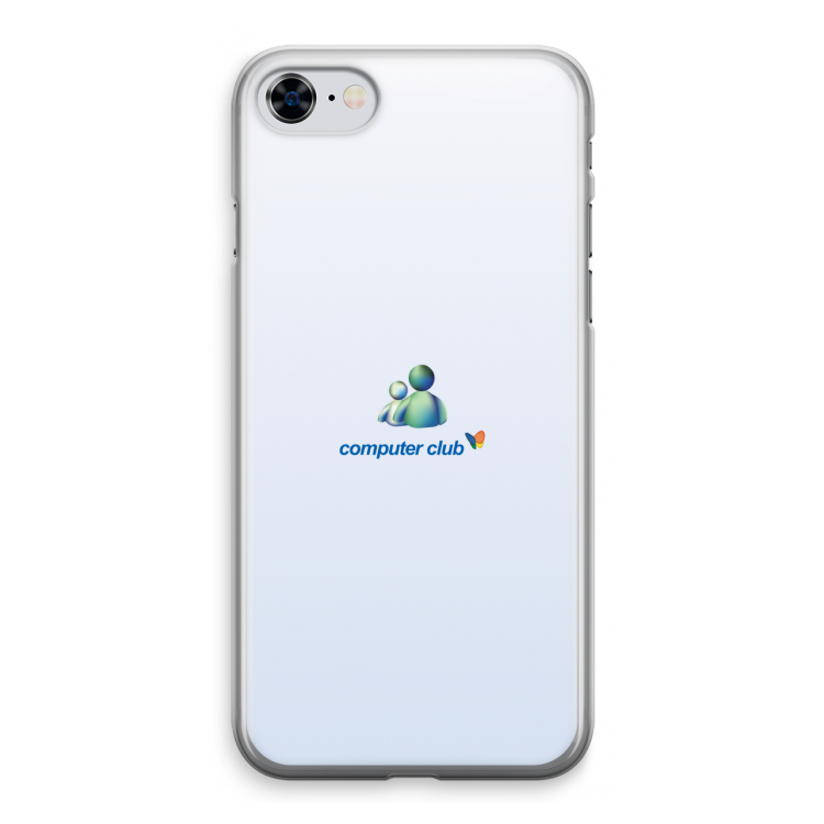 MSN: iPhone 8 Transparant Hoesje