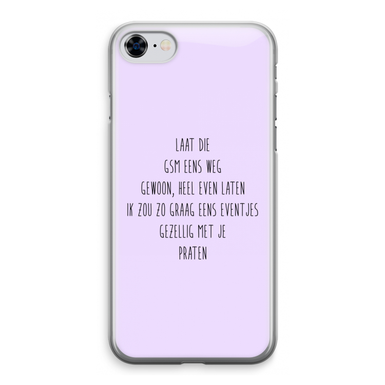 GSM: iPhone 8 Transparant Hoesje