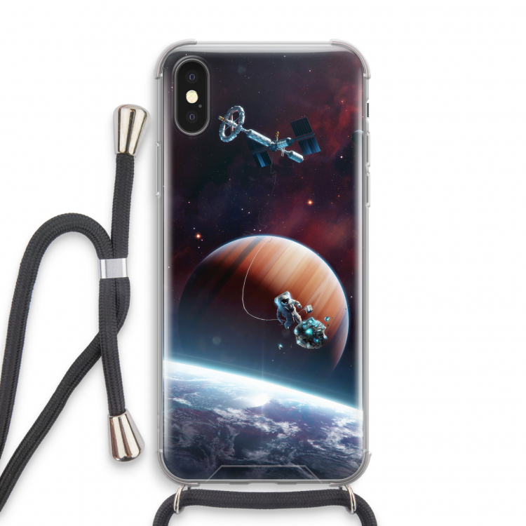 Examiner: iPhone X Transparant Hoesje met koord