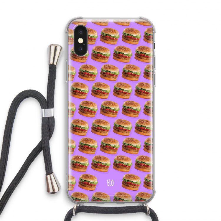 Giants: iPhone X Transparant Hoesje met koord