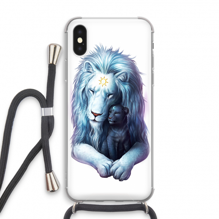 Child Of Light: iPhone X Transparant Hoesje met koord