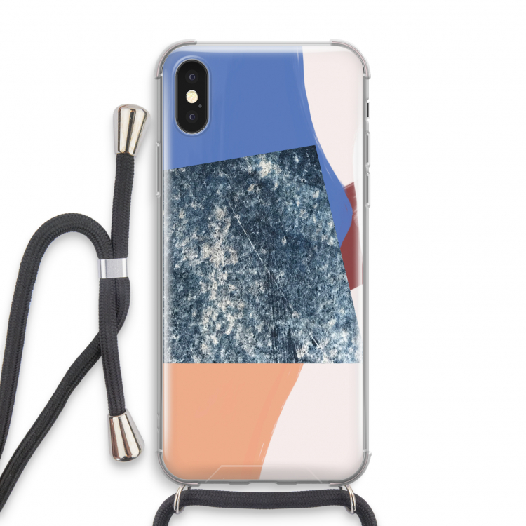 Billy: iPhone X Transparant Hoesje met koord