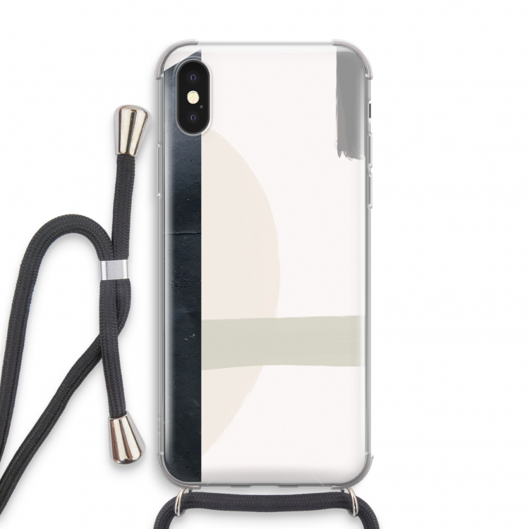 Baca: iPhone X Transparant Hoesje met koord