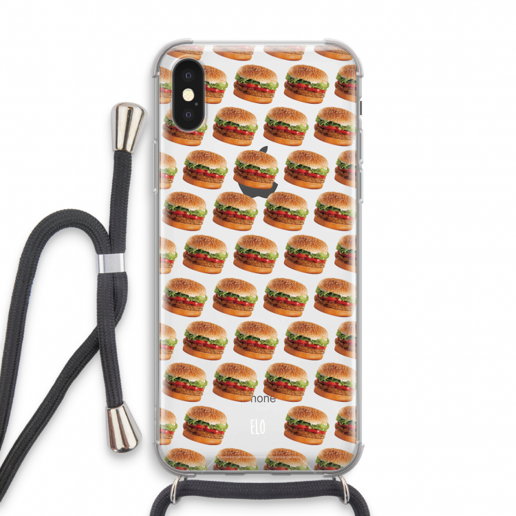 Giants: iPhone X Transparant Hoesje met koord