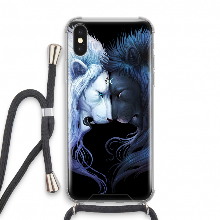 Brotherhood: iPhone X Transparant Hoesje met koord