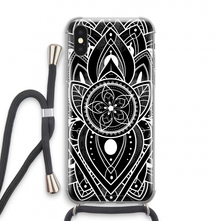 It's Complicated: iPhone XS Transparant Hoesje met koord