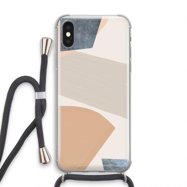 Formo: iPhone XS Transparant Hoesje met koord