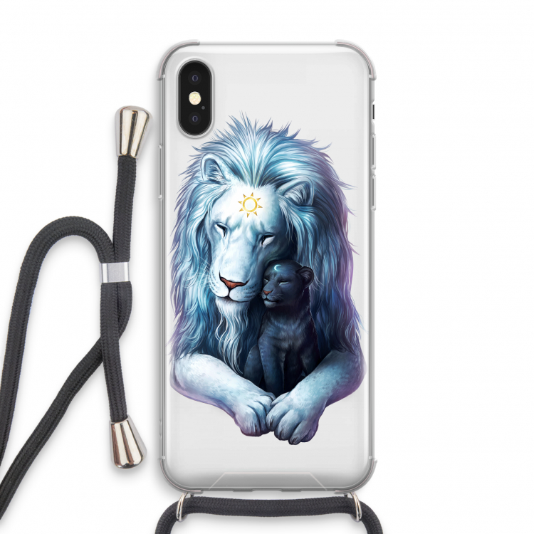 Child Of Light: iPhone XS Transparant Hoesje met koord