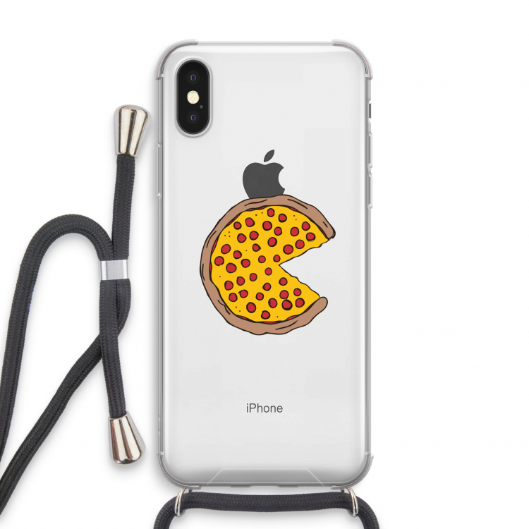 You Complete Me #2: iPhone XS Transparant Hoesje met koord
