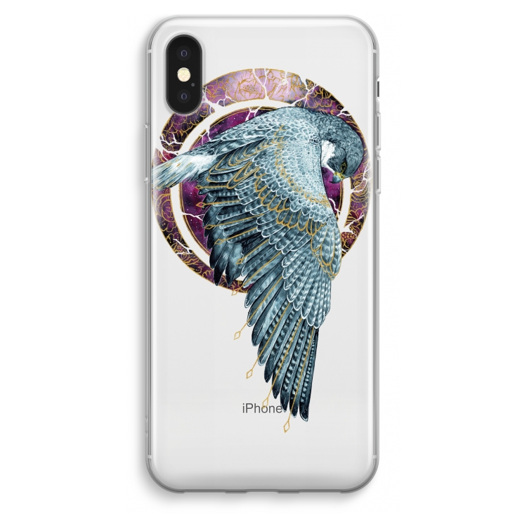 Golden Falcon: iPhone XS Max Transparant Hoesje