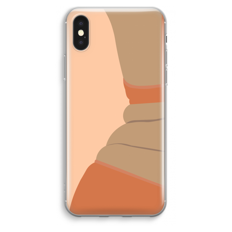 Bikini: iPhone XS Max Transparant Hoesje