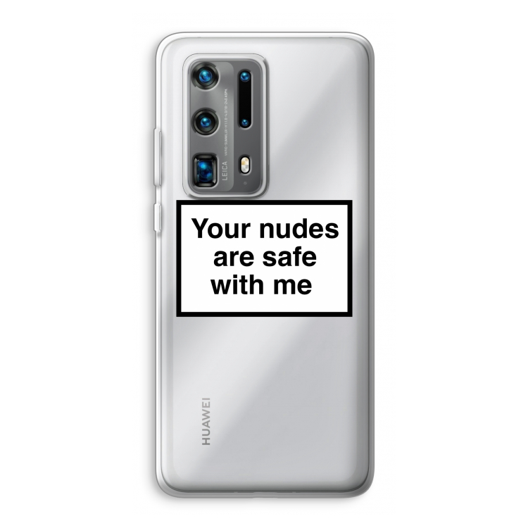 Safe with me: Huawei P40 Pro Plus Transparant Hoesje