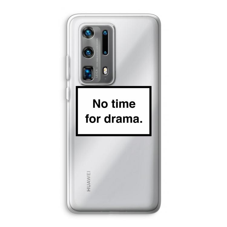 No drama: Huawei P40 Pro Plus Transparant Hoesje