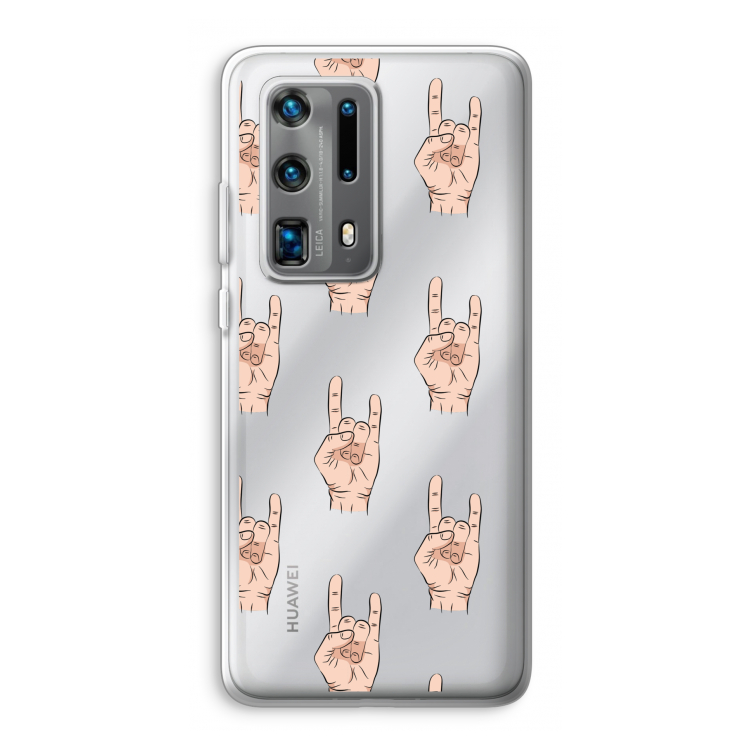 Rock: Huawei P40 Pro Plus Transparant Hoesje