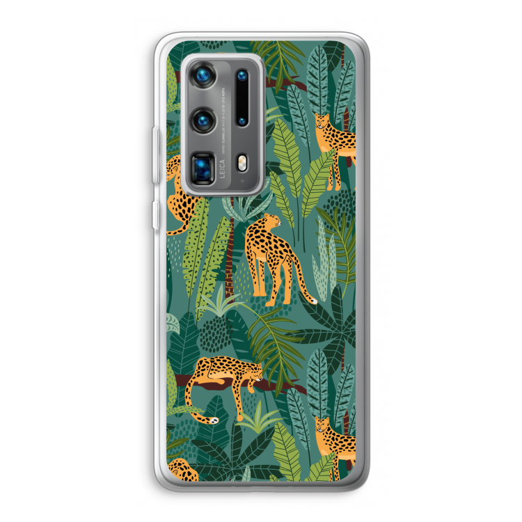 Luipaard 2: Huawei P40 Pro Plus Transparant Hoesje