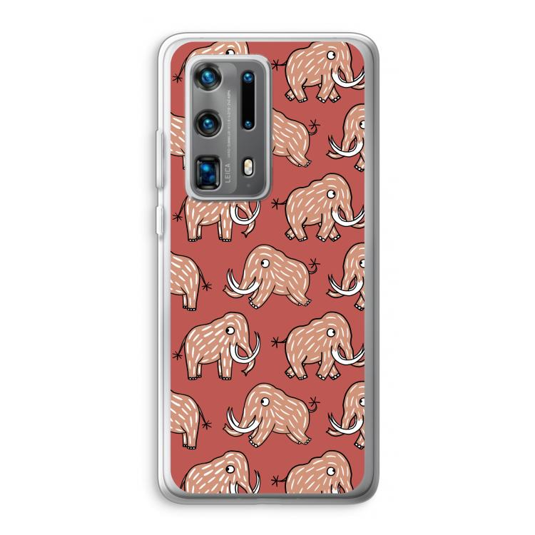 Mammoet: Huawei P40 Pro Plus Transparant Hoesje