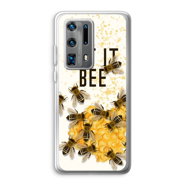 Let it bee: Huawei P40 Pro Plus Transparant Hoesje