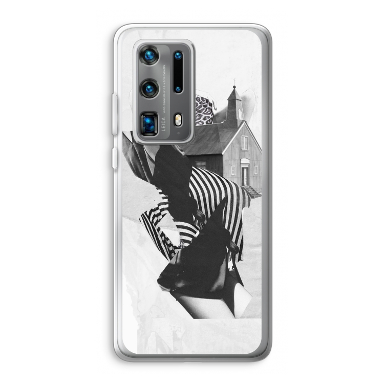 House: Huawei P40 Pro Plus Transparant Hoesje